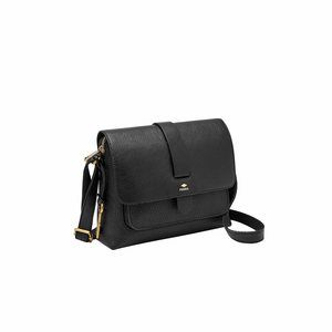Kinley Leather Small Crossbody Purse Handbag, Black Model Zb7878001 :|
